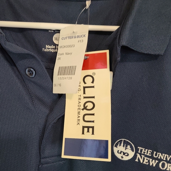 Cutter and Buck Men's University of New Orleans Short Sleeve Faculty Polo Shirt - Picture 6 of 12